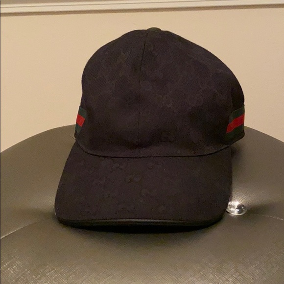 gg web stripe baseball cap